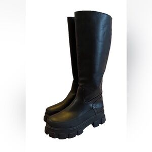 Circus NY by Sam Edelman Dollie Faux Leather Knee-high Boots Women Size 6.5